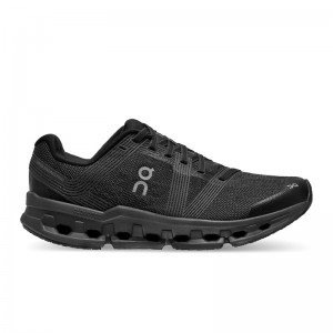 Black/Eclipse On Running Cloudgo Wide Men's Running Shoes | TF9346728