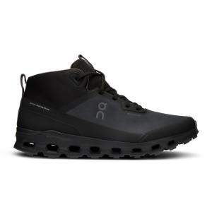 Black/Eclipse On Running Cloudroam Waterproof Men's Hiking Boots | YK0684137