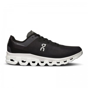 Black/White On Running Cloudflow 4 Men's Road Running Shoes | FB5210698