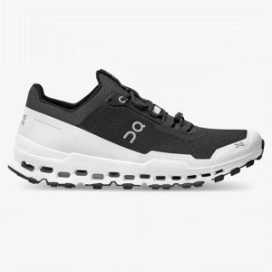 Black/White On Running Cloudultra Men's Trail Running Shoes | KG6258317