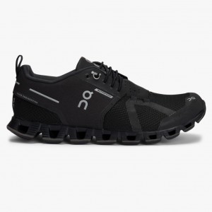 Black On Running Cloud Waterproof Women's Road Running Shoes | DL7961243