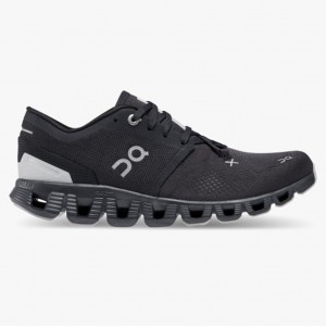 Black On Running Cloud X 3 Women's Training Shoes | AI7186594