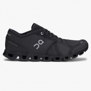 Black On Running Cloud X Men's Training Shoes | QS1285694