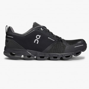 Black On Running Cloudflyer Waterproof Men's Road Running Shoes | KO9402583