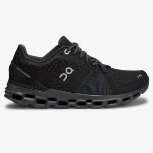 Black On Running Cloudstratus Women's Road Running Shoes | KC3576204