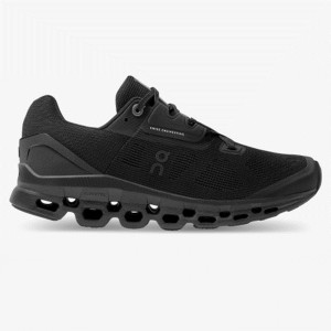 Black On Running Cloudstratus Women's Road Running Shoes | LX8907361