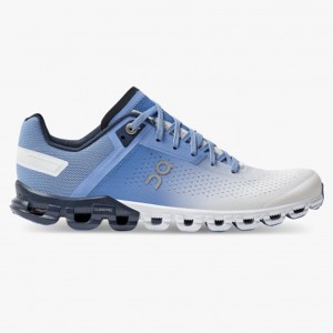 Blue/White On Running Cloudflow Women's Training Shoes | KF2361085