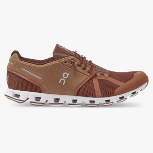 Brown On Running Cloud Men's Road Running Shoes | RW3054692