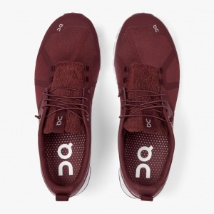 Burgundy On Running Cloud Terry Men's Road Running Shoes | SN8129375