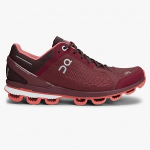 Burgundy On Running Cloudsurfer Women's Training Shoes | XN4381290