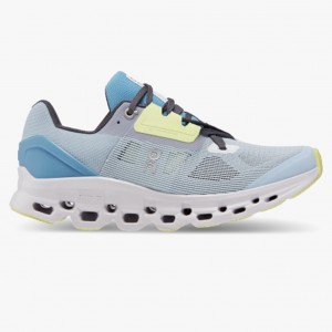 Chambray/Lavender On Running Cloudstratus Women's Road Running Shoes | HP1403758