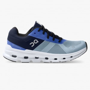 Chambray/Midnight On Running Cloudrunner Women's Running Shoes | FZ1643820