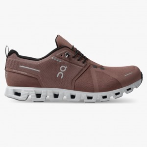 Cocoa/Frost On Running Cloud 5 Waterproof Men's Running Shoes | KD1084937