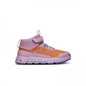 Copper/Lavendula On Running Cloudhero Mid Waterproof Kids' Sneakers | PE6092487