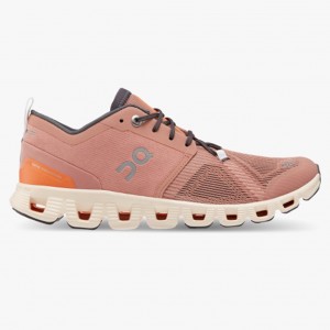 Cork/Fawn On Running Cloud X 3 Shift Women's Running Shoes | HL7251869