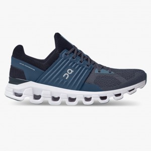 Denim/Midnight On Running Cloudrift Men's Training Shoes | WD2783960