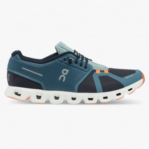 Dust/Ink On Running Cloud 5 Push Men's Running Shoes | TC7462018