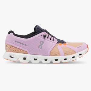 Fiji/Rose On Running Cloud 5 Push Women's Running Shoes | YK0468237