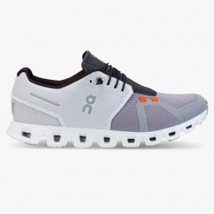 Frost/Alloy On Running Cloud 5 Fuse Men's Running Shoes | ZP5289467