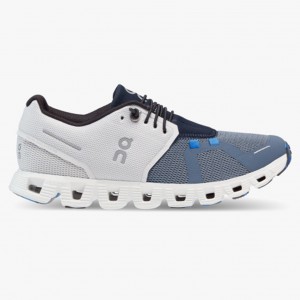 Frost/Metal On Running Cloud 5 Fuse Women's Running Shoes | CT4298310