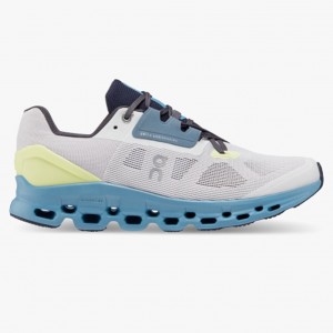 Frost/Niagara On Running Cloudstratus Men's Road Running Shoes | SA0284913