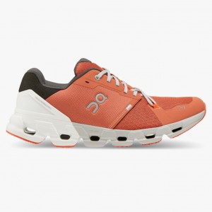 Ginger/White On Running Cloudflyer 4 Men's Running Shoes | VI1907546