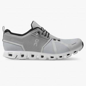 Glacier/White On Running Cloud 5 Waterproof Men's Running Shoes | JR8624519