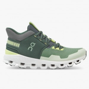 Green On Running Cloud Hi Edge Men's Road Running Shoes | EO3019254