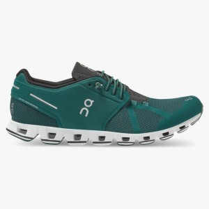 Green On Running Cloud Men's Road Running Shoes | GO2510397