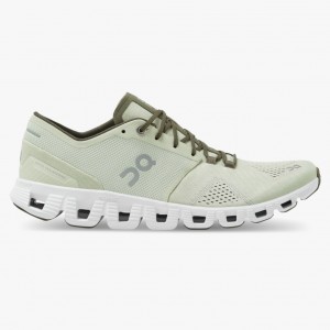 Green On Running Cloud X Men's Training Shoes | VC3269458