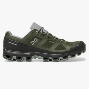 Green On Running Cloudventure Waterproof Men's Trail Running Shoes | MY5148976