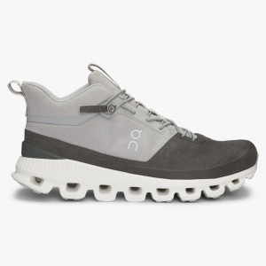 Grey On Running Cloud Hi Men's Road Running Shoes | GK3784219