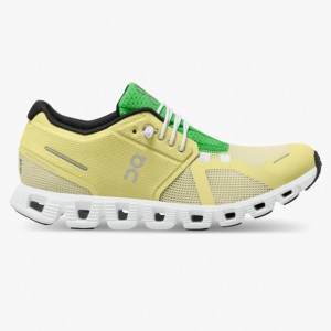 Hay/Acacia On Running Cloud 5 Push Women's Running Shoes | QB4621930