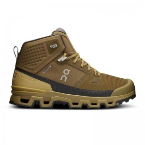 Hunter/Safari On Running Cloudrock 2 Waterproof Men's Hiking Boots | LJ3509624