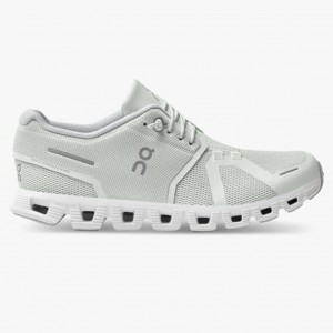 Ice/White On Running Cloud 5 Women's Running Shoes | DP2609548