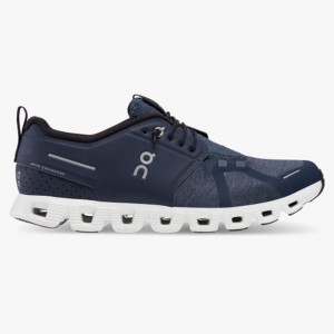 Ink/Navy On Running Cloud 5 Terry Men's Running Shoes | UE1520368