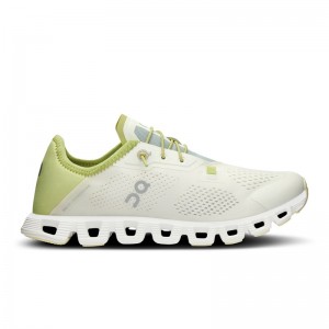 Ivory/Acacia On Running Cloud 5 Coast Women's Sneakers | KH3684190