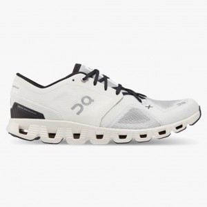 Ivory/Black On Running Cloud X 3 Men's Training Shoes | JZ3754210