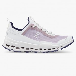 Lily/White On Running Cloudultra Fluorite Women's Trail Running Shoes | CY0312695