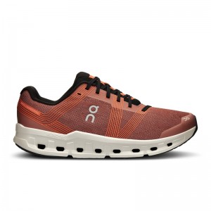 Mahogany/Ivory On Running Cloudgo Men's Running Shoes | ZJ8924571