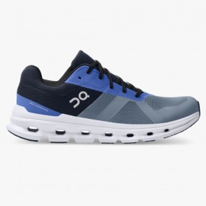 Metal/Midnight On Running Cloudrunner Men's Running Shoes | JC5896741