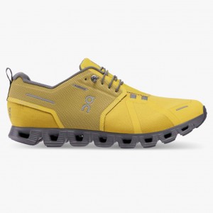 Mustard/Rock On Running Cloud 5 Waterproof Men's Running Shoes | LO3867140