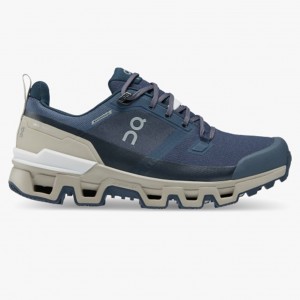 Navy/Desert On Running Cloudwander Waterproof Women's Running Shoes | FX2970165