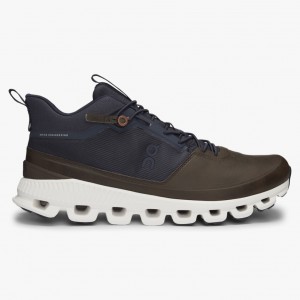 Navy On Running Cloud Hi Men's Road Running Shoes | FW6145897