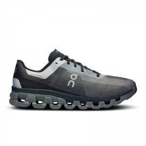 Pearl/Black On Running Cloudflow 4 Men's Road Running Shoes | EF8057314