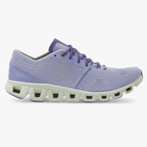 Purple On Running Cloud X Women's Training Shoes | HY5207681