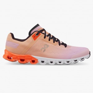 Rose/Fiji On Running Cloudflow Women's Training Shoes | ZB0391526