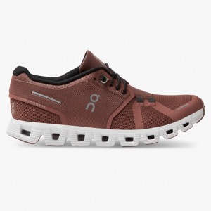 Rust/Black On Running Cloud 5 Women's Running Shoes | EU2390756