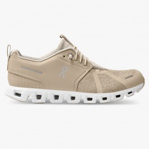 Sand/Pearl On Running Cloud 5 Terry Men's Running Shoes | RU4539126