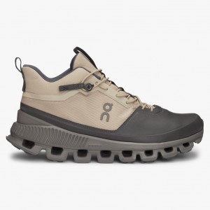 Sand On Running Cloud Hi Women's Road Running Shoes | AR0234851